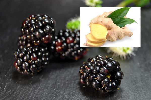 Blackberry Ginger Balsamic Vinegar Condimento