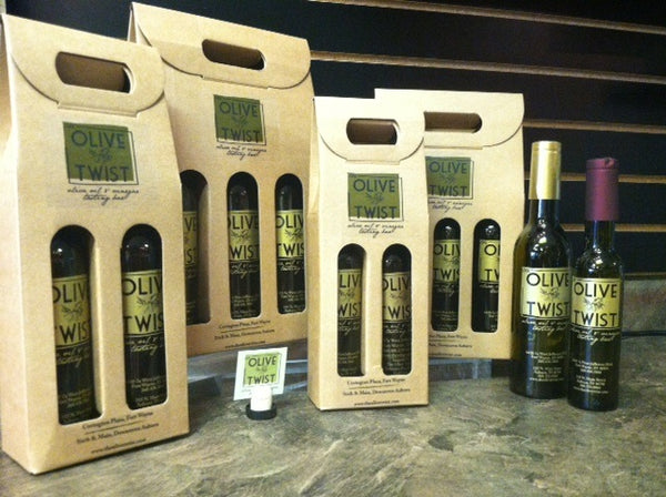 Simple Elegance Gift Carrier for 2 - 200 ml Bottles