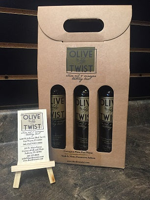 Simple Elegance Gift Carrier for 3 - 200 ml Bottles