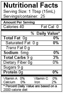 Cara Cara Vanilla Balsamic Vinegar Condimento