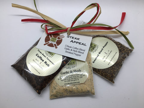 Steak Appeal Seasoning Trio